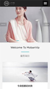 R17艺术摄影类响应式网站模板